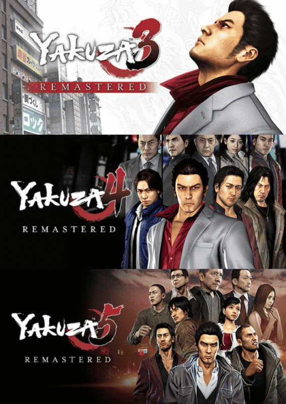 Kiryu Kazuma standing in neon-lit Kamurocho streets from The Yakuza Remastered Collection video game in stunning 4K graphics – action-adventure gameplay, crime drama storytelling, and Japanese city nightlife 4k