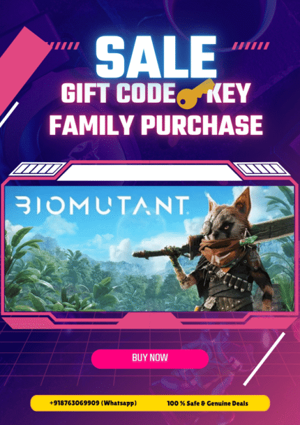 [GIFT KEY] Biomutant with Mercenary Suit