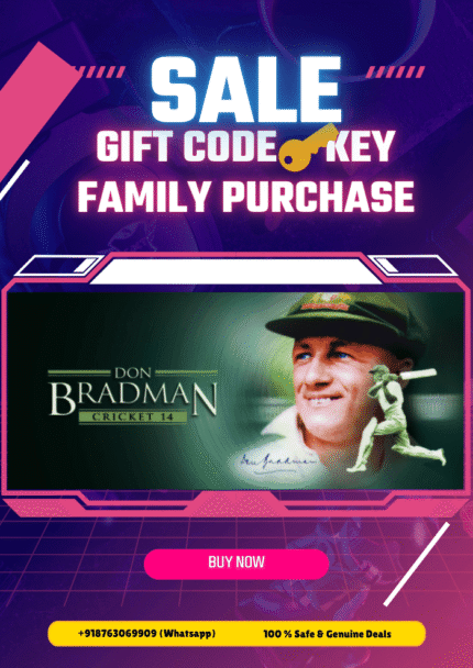 [GIFT KEY] Don Bradman Cricket 14