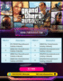 Screenshot of Grand Theft Auto V (GTA V) game cover featuring diverse main characters in the city of Los Santos, highlighting the open-world action-adventure gameplay, available for download on the Epic Games Store
