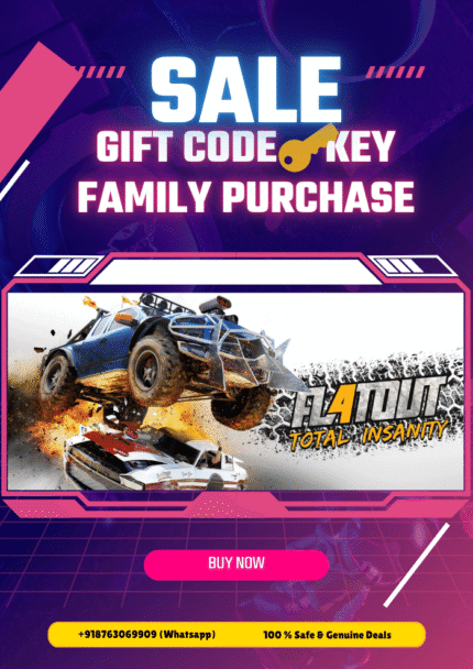 Intense FlatOut 4 racing action showing cars mid-air crashing into debris with massive explosions on a dirt track, featuring highly detailed vehicles and dynamic environments – 4K wallpaper included.