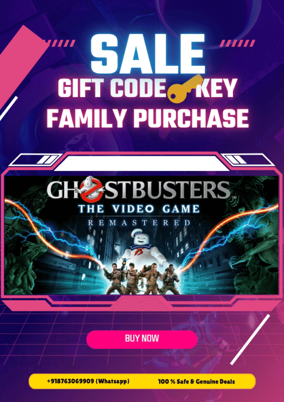 Classic Ghostbusters team in action capturing ghosts with proton packs in vibrant New York streets 4k wallpaper