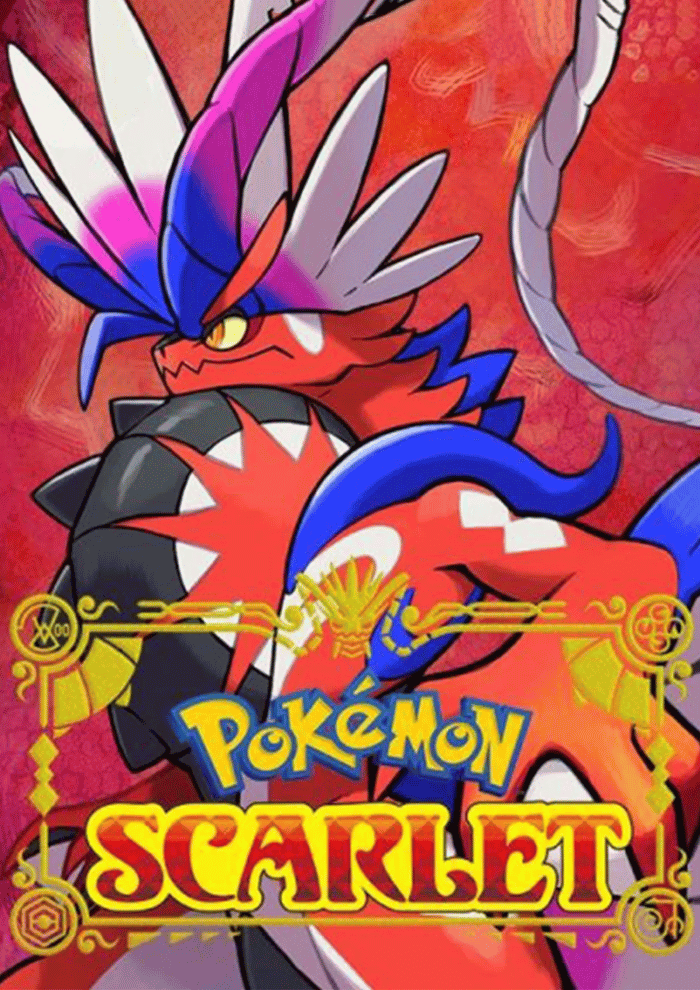 pokemonscarlet Open-world exploration in Pokémon Scarlet featuring legendary ride Pokémon against beautiful Paldean landscapes – 4K” “Epic trainer battles in Pokémon Scarlet with dynamic visuals and iconic Pokémon companions – 4K