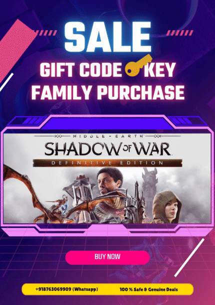 [GIFT KEY] Middle-earth Shadow of War Definitive Edition