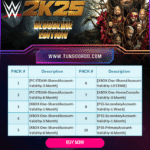 WWE 2K25 The Bloodline Edition