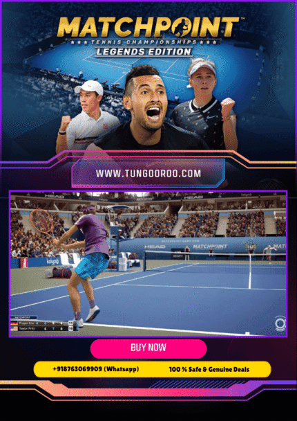 Matchpoint - Tennis Championships | Legends Edition gameplay with professional tennis stars, realistic courts, and intense rallies in ultra-detailed graphics 4K