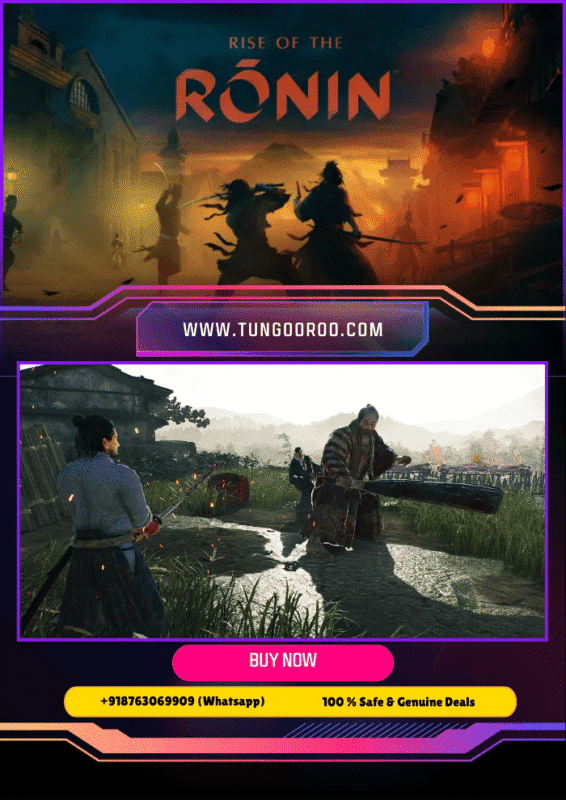 Stunning samurai combat and open-world exploration in Rise of the Ronin 4k