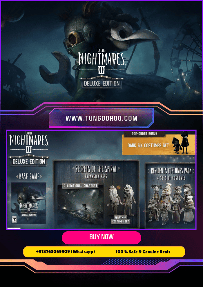 littlenighmares3 Little Nightmares III Deluxe Edition gameplay with chilling 4K visuals and haunting environments