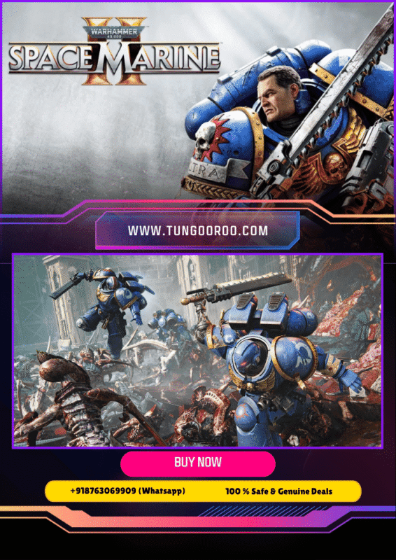 Epic battles unfold in Warhammer 40,000: Space Marine 2 where the Ultramarines clash with Tyranid hordes in cinematic 4K glory. 4k