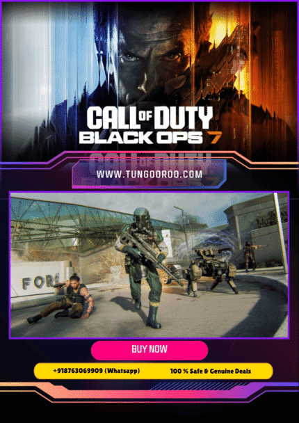 Call of Duty Black Ops 7 Cross-Gen Bundle gameplay showcasing futuristic combat environments and intense multiplayer action 4k