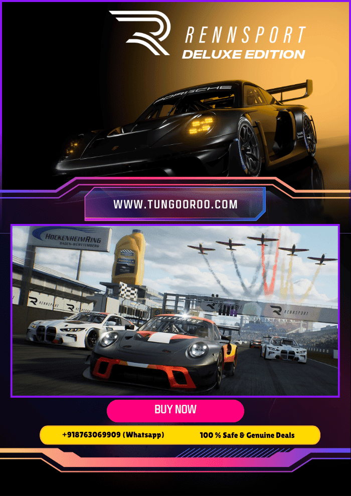 RENNSPORT Deluxe Edition featuring Porsche 911 GT3 R on Nürburgring Nordschleife track in ultra-realistic 4K visuals 4k High-speed racing action in RENNSPORT Deluxe Edition featuring Porsche 911 GT3 R on Nürburgring Nordschleife track in ultra-realistic 4K visuals 4k