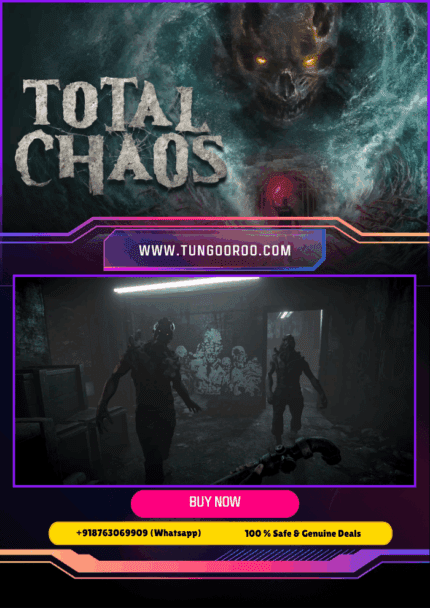 Epic post-apocalyptic chaos in Total Chaos: wield insane weapons, battle mutants in a destructible open world, 4K visuals for ultimate immersion 4K