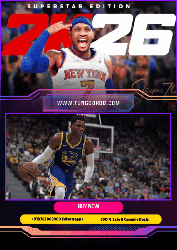 Epic NBA 2K26 Superstar Edition gameplay screenshot featuring LeBron James dunking in hyper-realistic 4K graphics with crowd roaring in MyCareer mode, perfect for basketball fans seeking ultimate hoop domination 4K