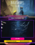 Little Nightmares I & II bundle cover art showing eerie paper-plate masks, tall shadows, and a child clutching a light in a rain-soaked, claustrophobic world — atmospheric puzzle-horror adventure for PS4 and PS5, 4K