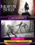 Mortal Shell II key art showing an armored Founder wielding a glowing weapon amid a dark fantasy battlefield with towering bosses and mystical shells. 4k