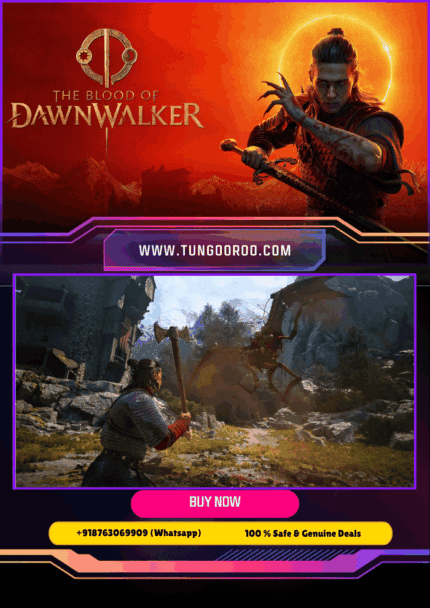 Step into the dark fantasy open world of The Blood of Dawnwalker as Coen, a vampire hero battling through 14th-century Carpathian Mountains with dual human/vampire powers, omniattack combat, and 30-day time-limit stakes. 4k